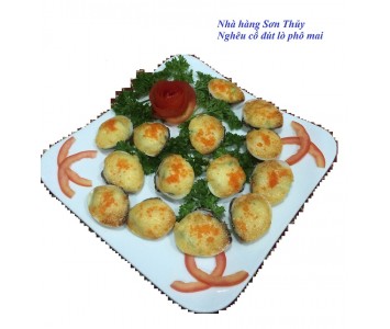 Nghêu cồ đút lò phô mai